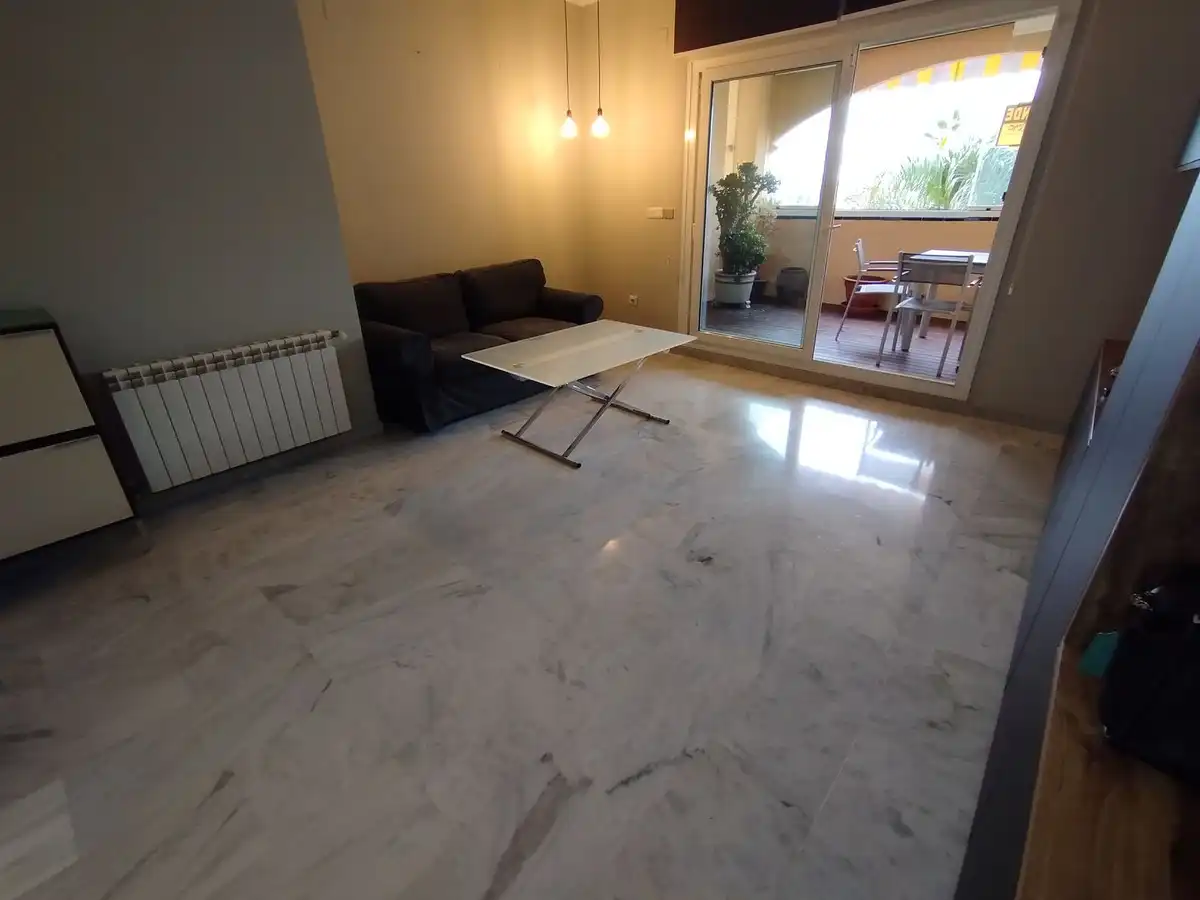 Sala d'estar de Apartament en venda en Torremolinos amb Aire condicionat, Calefacció i Terrassa