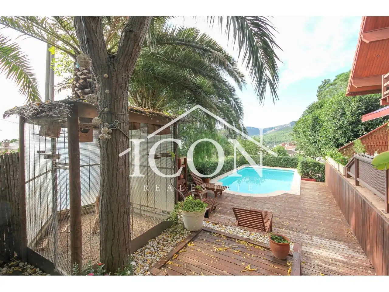Jardín de Casa o chalet en venta en Gavà con Aire acondicionado, Jardín privado y Parquet