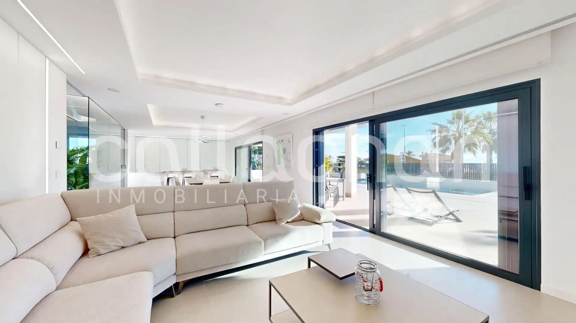 Sala d'estar de Casa o xalet en venda en Almenara amb Aire condicionat, Calefacció i Jardí privat