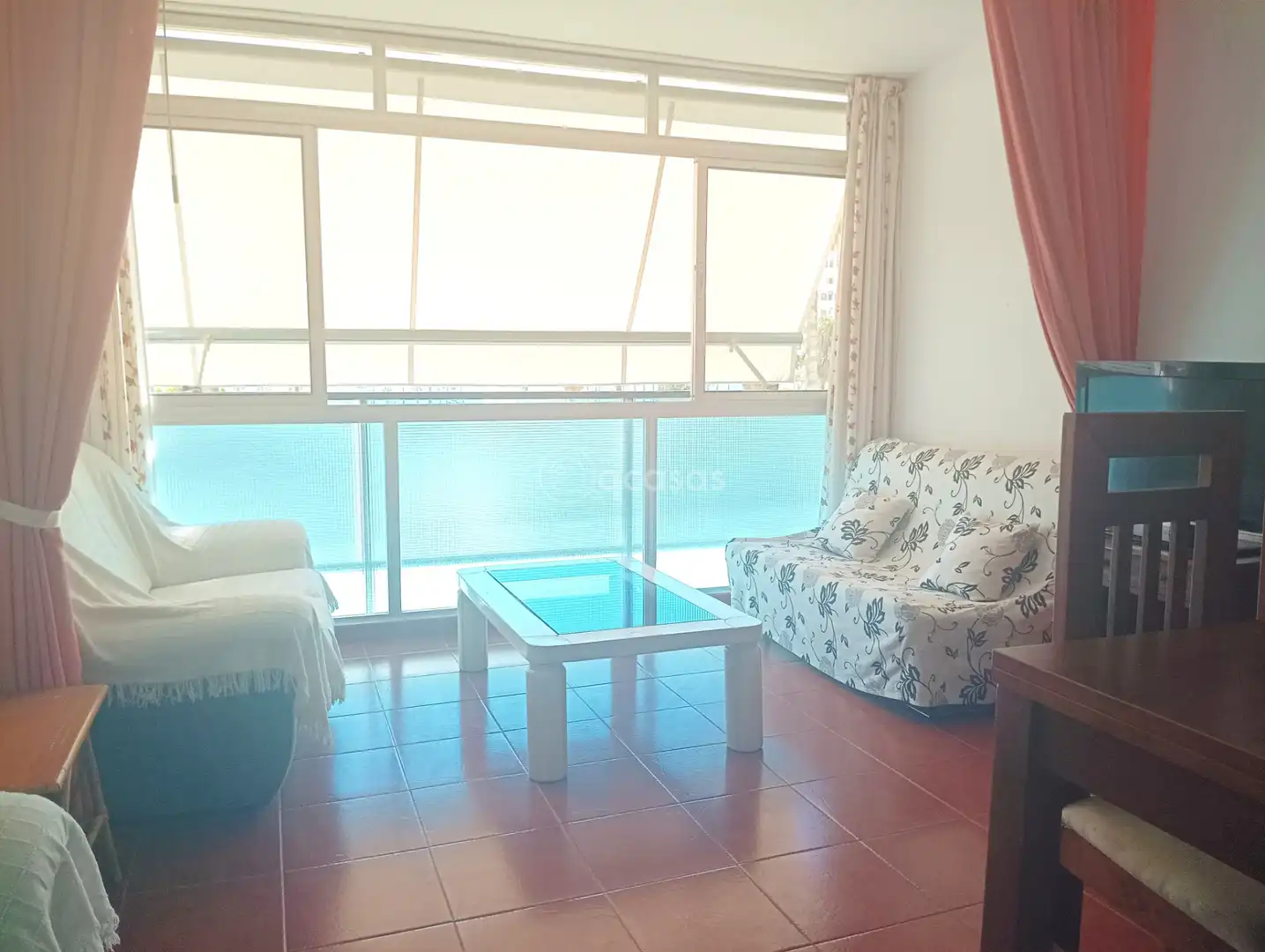 Sala de estar de Apartamento en venta en Benalmádena con Aire acondicionado, Amueblado y Horno