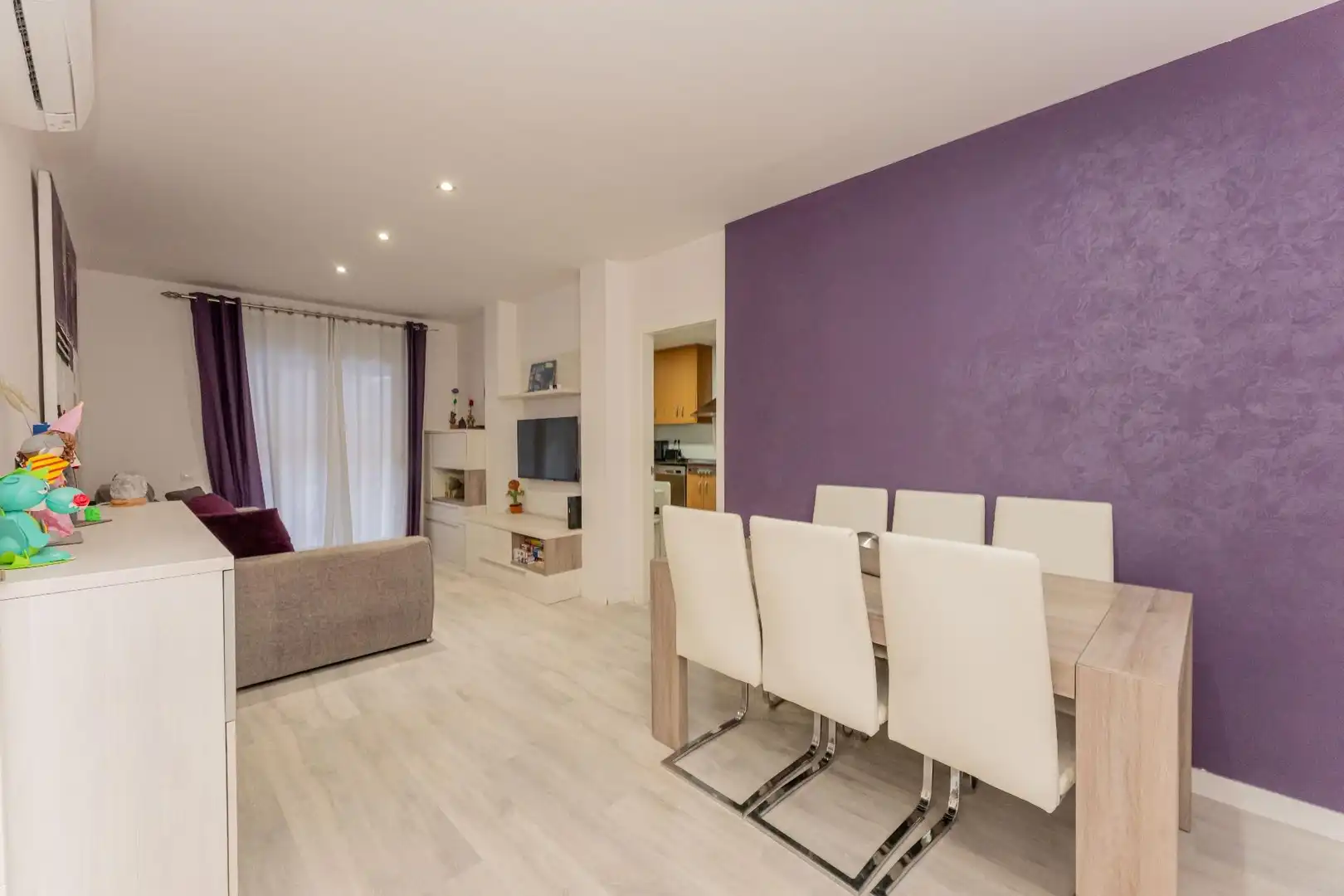 Comedor de Piso en venta en Viladecans con Calefacción, Parquet y Terraza