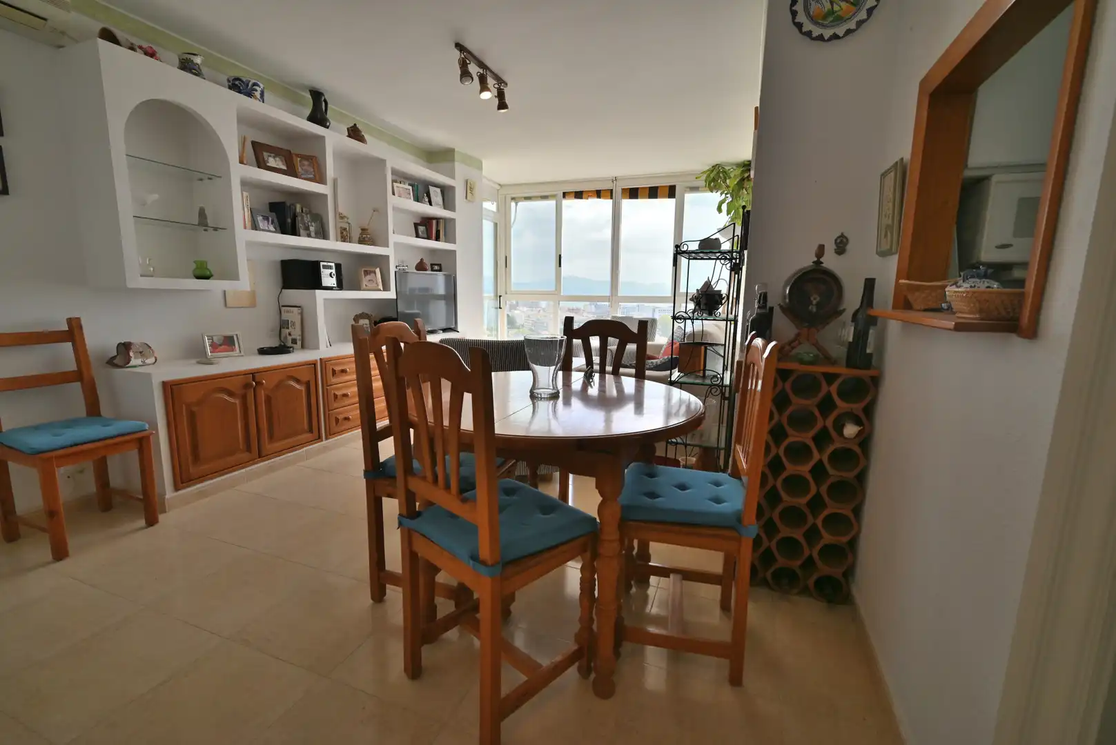 Dining room of Apartments for sale in Benalmádena  with Air Conditioner, Terrace and Swimming Pool