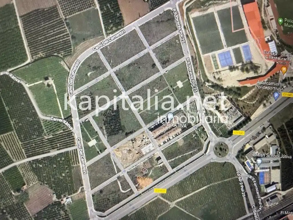 Terreny residencial en venda a Xàtiva