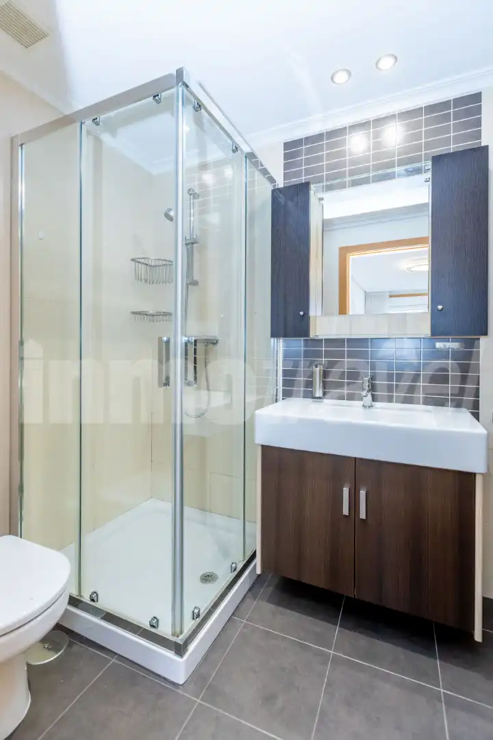 Bathroom of Attic for sale in Sanxenxo  with Air Conditioner, Heating and Terrace