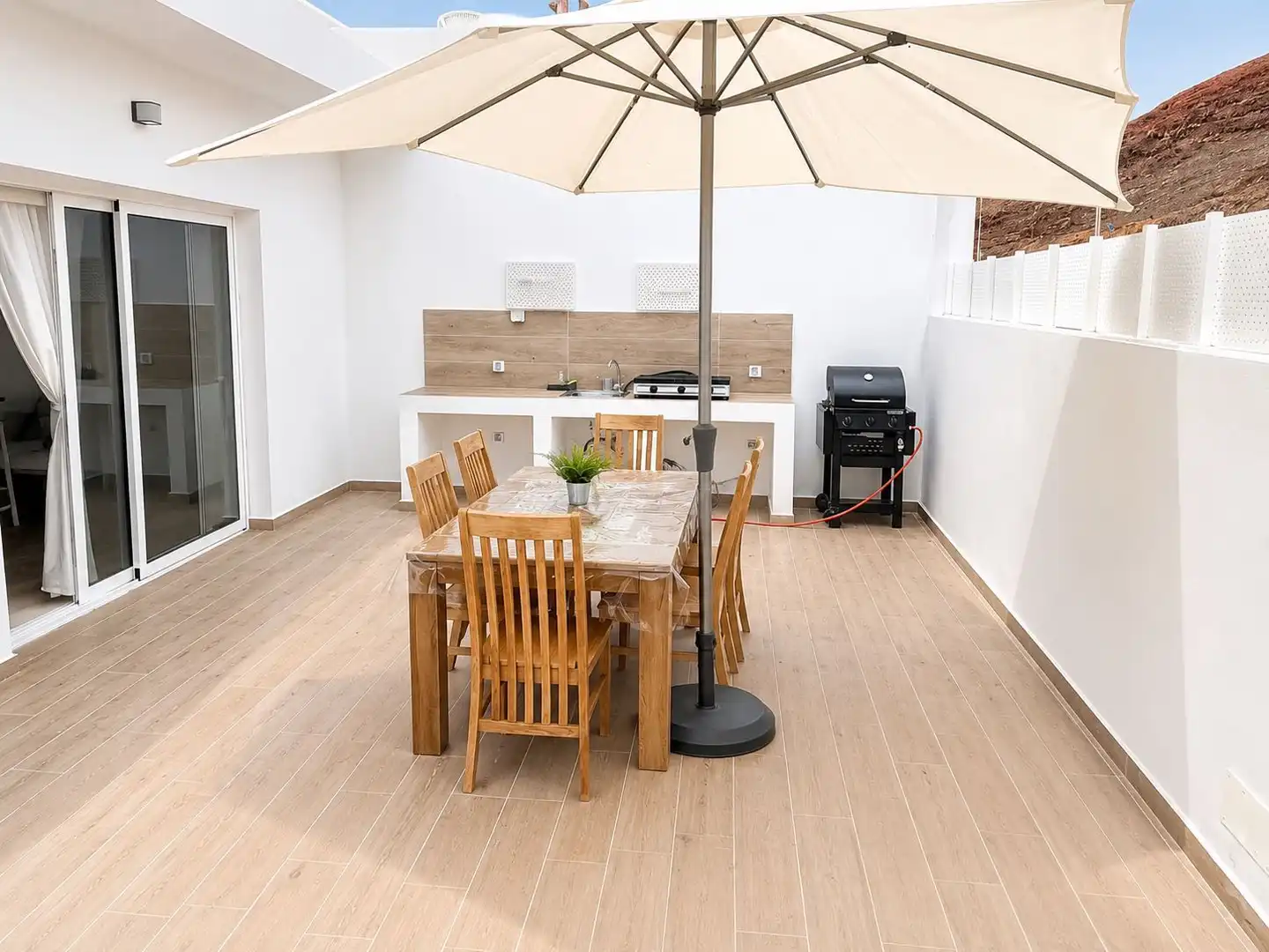 Terrassa de Finca rústica en venda en Tuineje amb Aire condicionat i Moblat