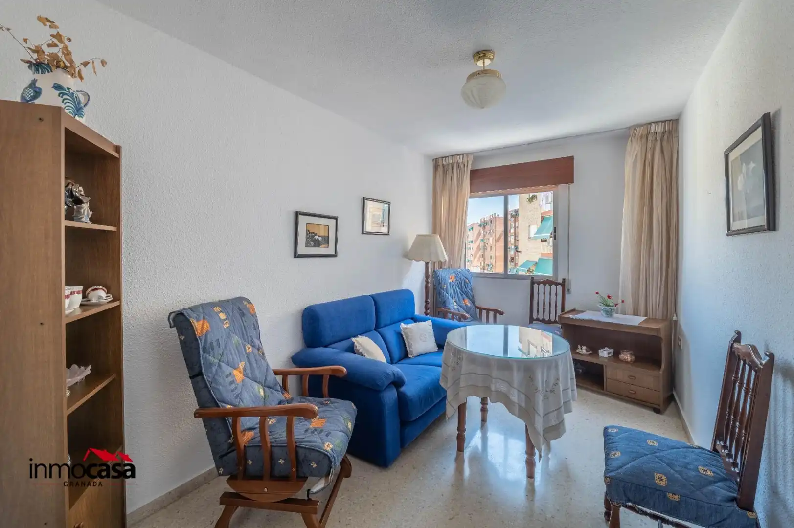 Sala de estar de Piso en venta en Granada con Aire acondicionado, Terraza y Balcón