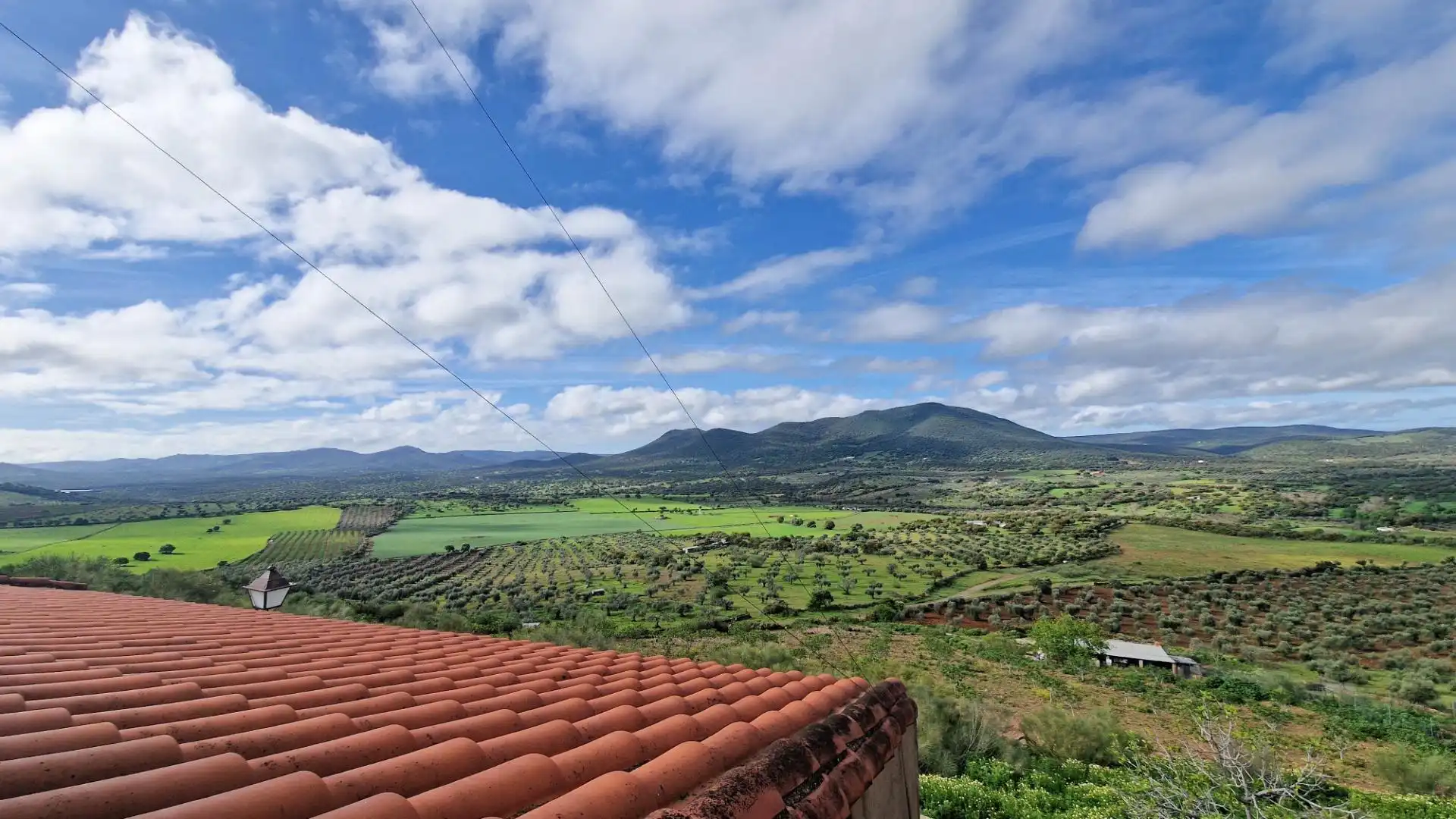 Vista exterior de Casa o chalet en venta en Nogales con Calefacción, Jardín privado y Terraza