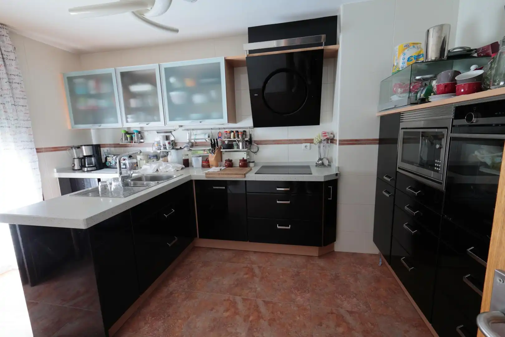Cocina de Casa adosada en venta en Ponferrada con Aire acondicionado, Calefacción y Terraza