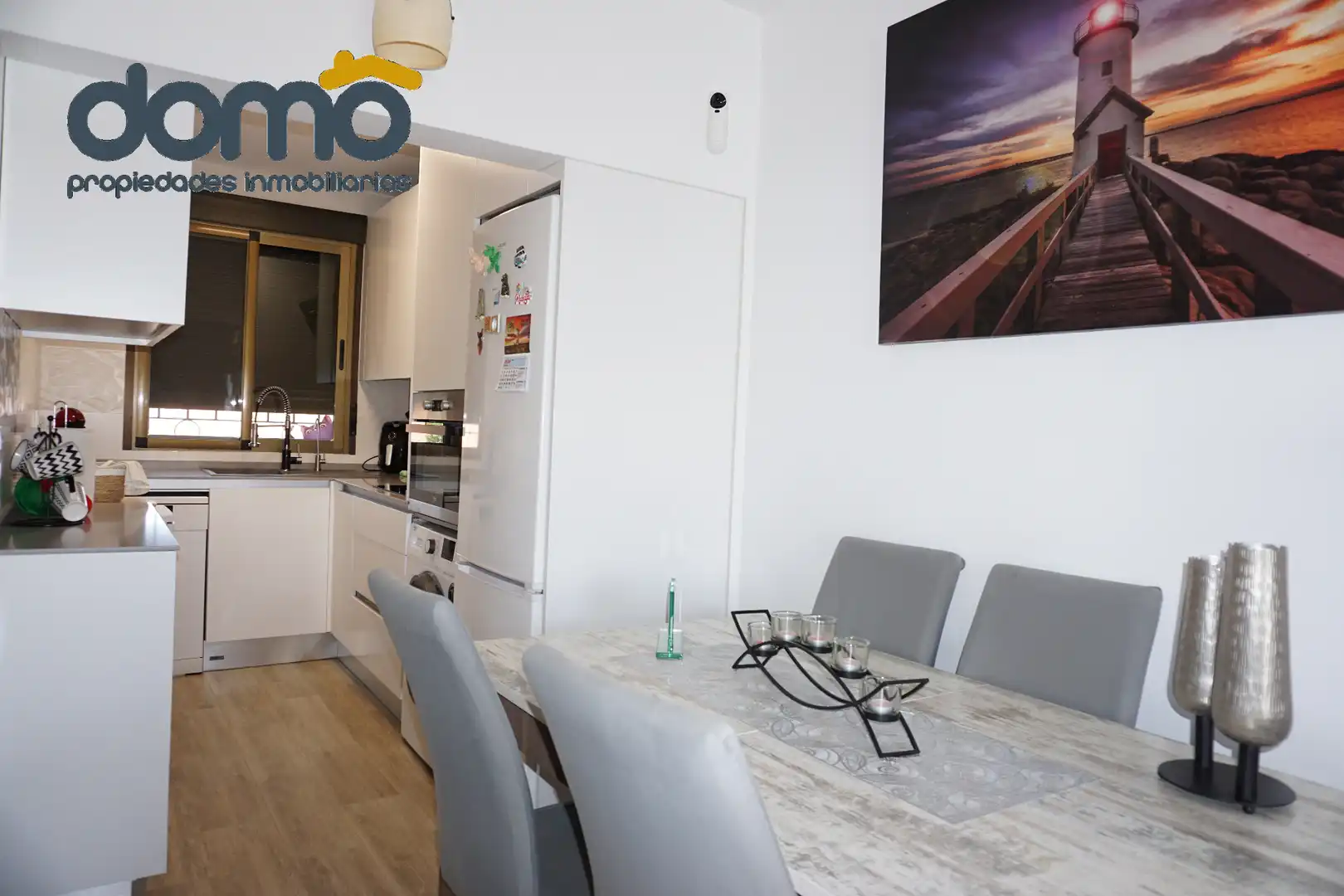 Cocina de Piso en venta en Almería con Aire acondicionado, Terraza y Piscina comunitaria