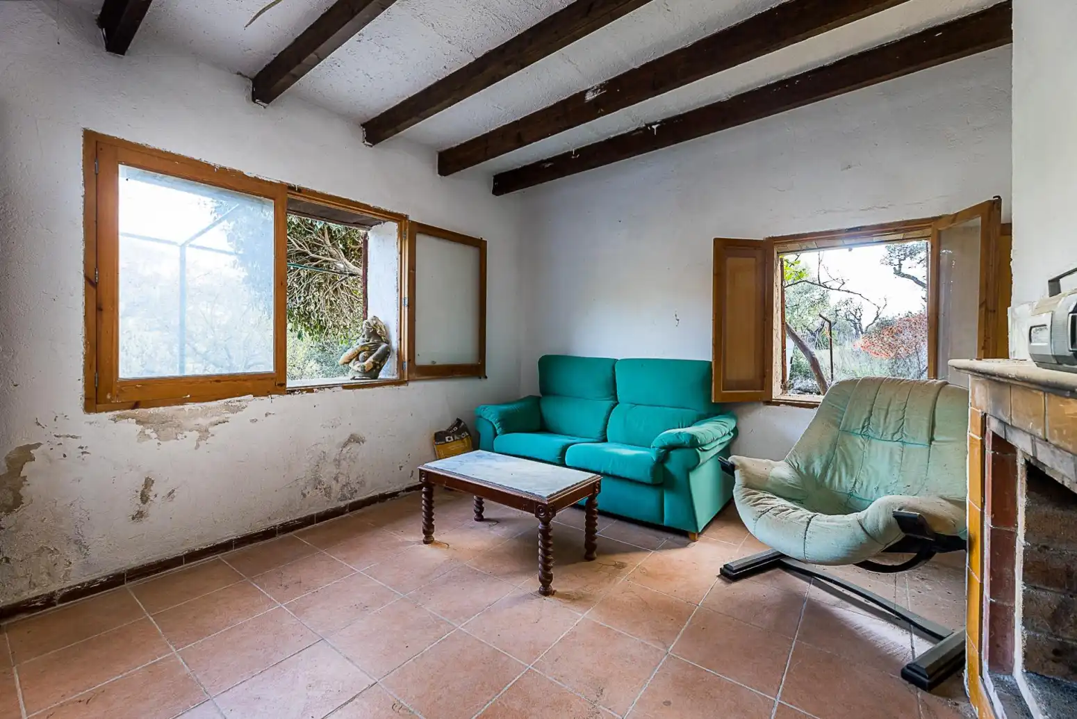 Sala d'estar de Casa o xalet en venda en Bunyola amb Terrassa