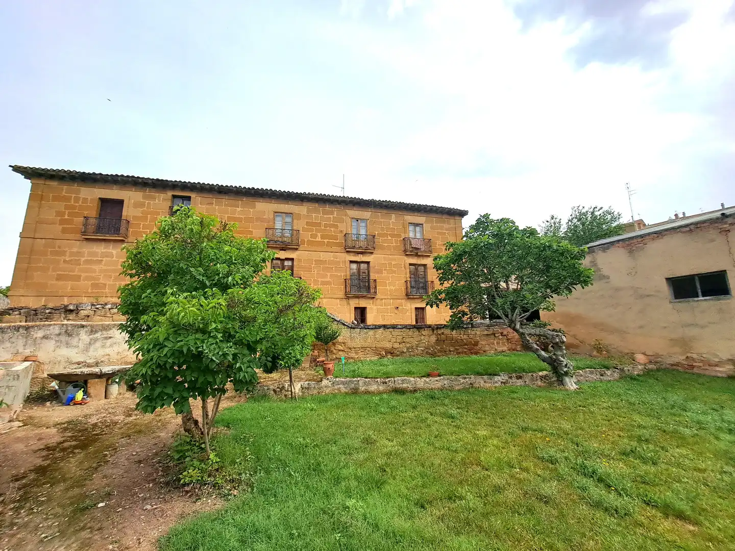 Vista exterior de Finca rústica en venta en Briones con Jardín privado