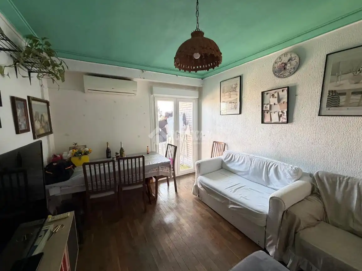 Sala de estar de Piso en venta en Zaragoza con Calefacción, Parquet y Terraza