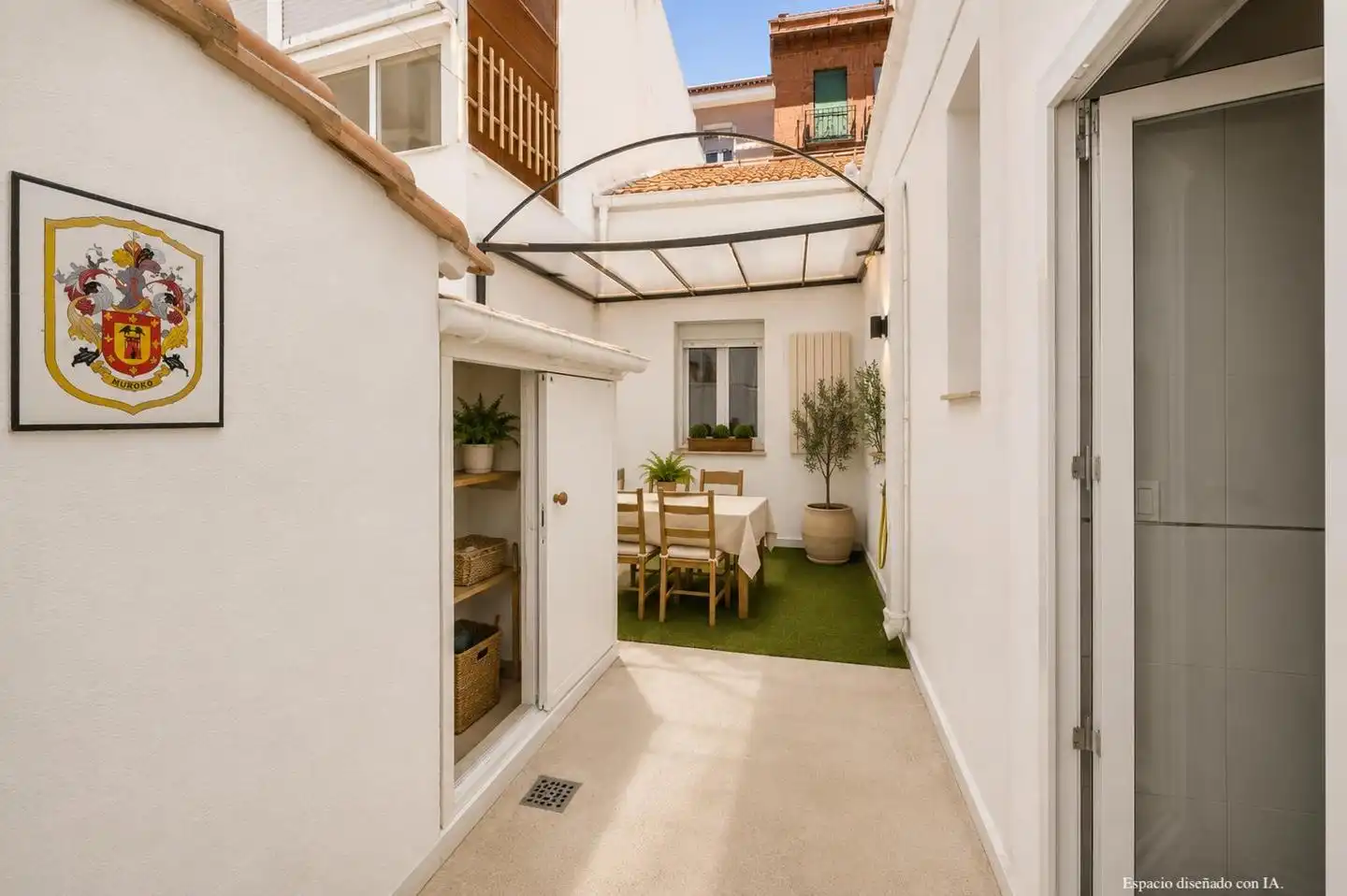 Terraza de Casa o chalet en venta en Madrid con Calefacción, Jardín privado y Terraza