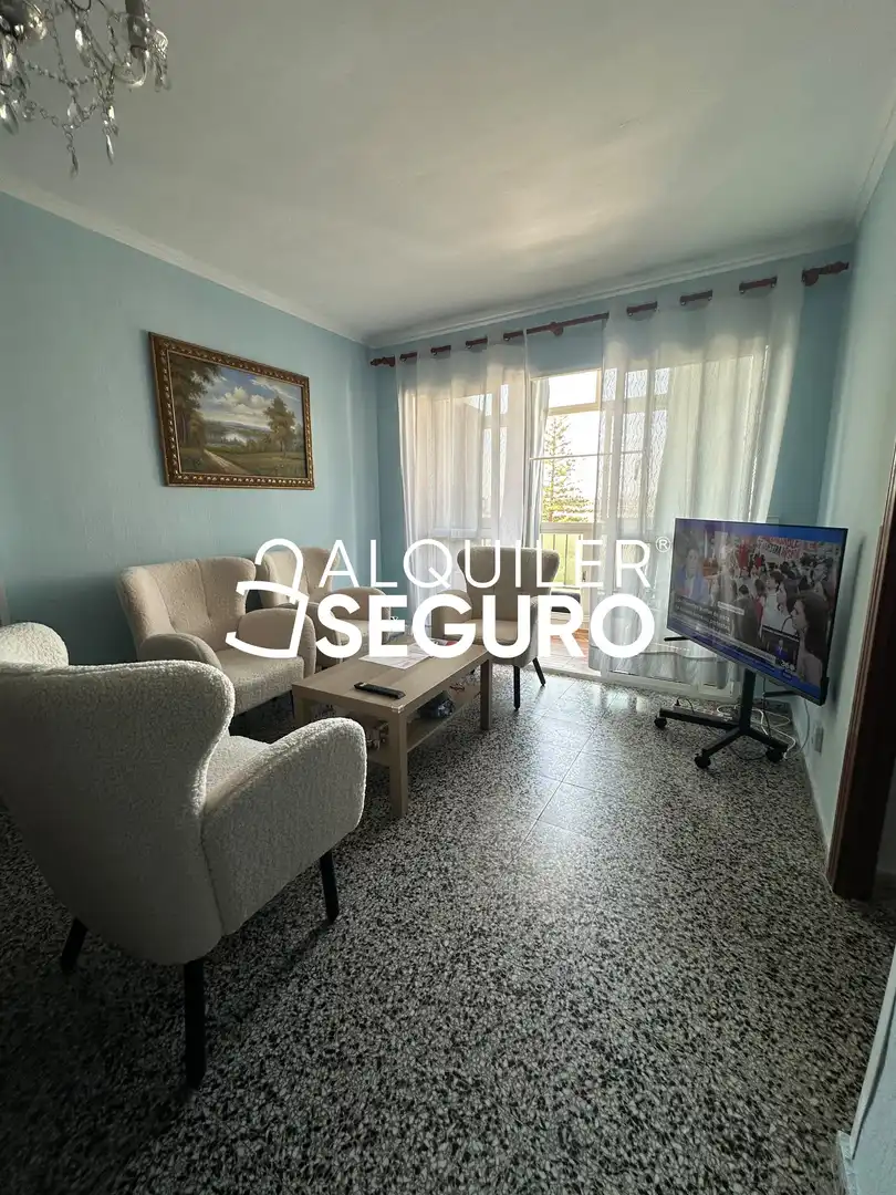 Sala d'estar de Pis de lloguer en Carretera de Cádiz