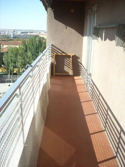 Balcony of Flat for rent in Zaragoza  with Heating, Parquet flooring and Furnished