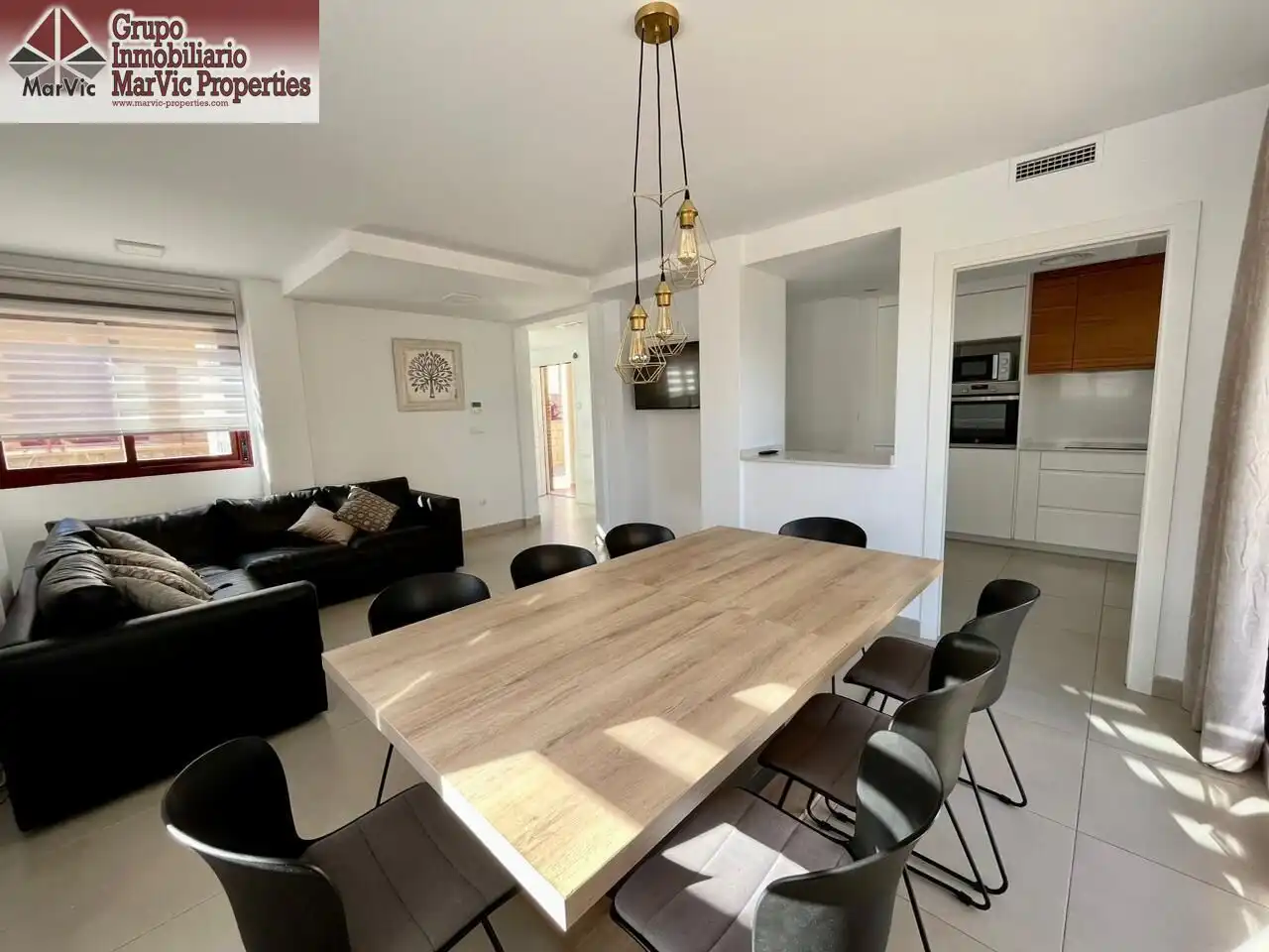 Comedor de Casa o chalet en venta en La Nucia con Aire acondicionado, Jardín privado y Terraza