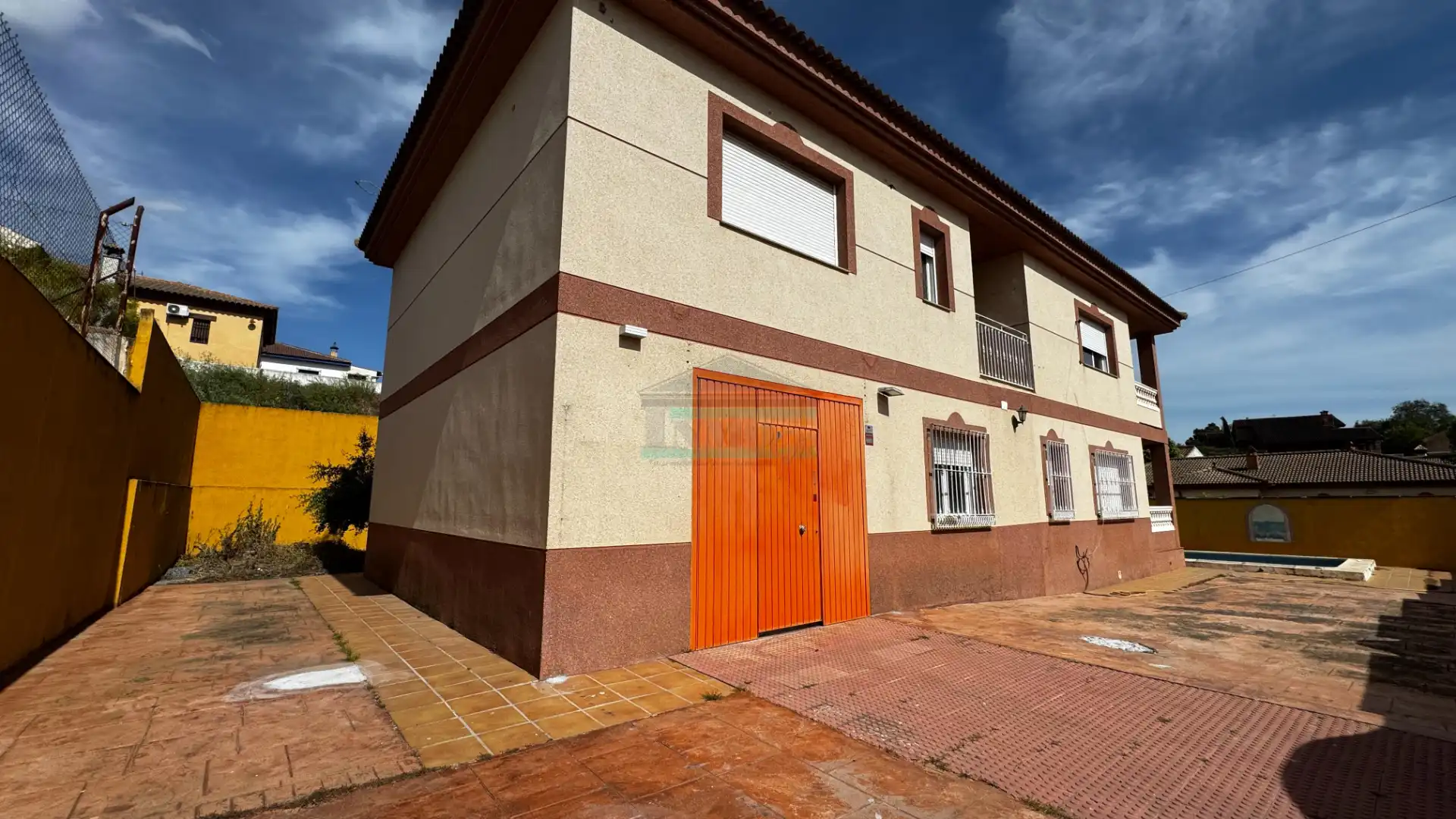 Vista exterior de Casa o chalet en venta en Láchar con Jardín privado, Terraza y Piscina