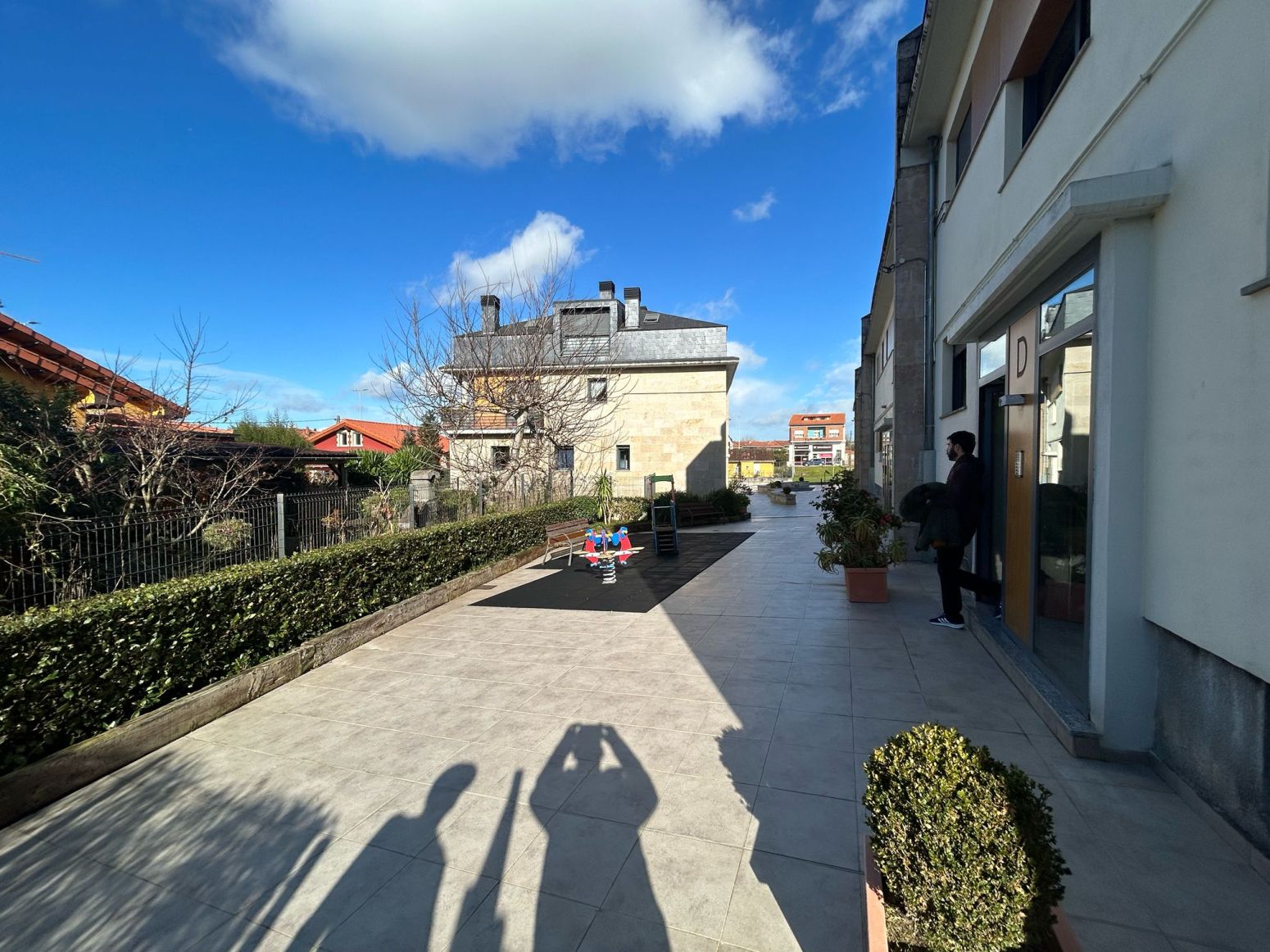 Vista exterior de Piso en venta en Torrelavega  con Calefacción, Parquet y Trastero