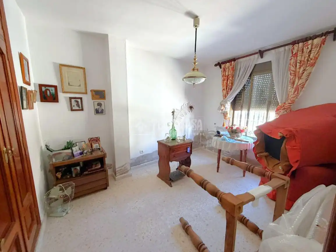 Sala de estar de Casa adosada en venta en La Albuera