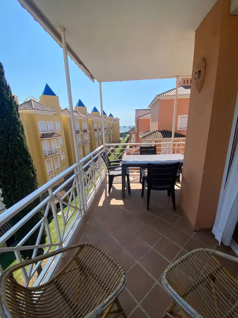 Terrace of Flat for rent in Islantilla  with Air Conditioner, Terrace and Storage room