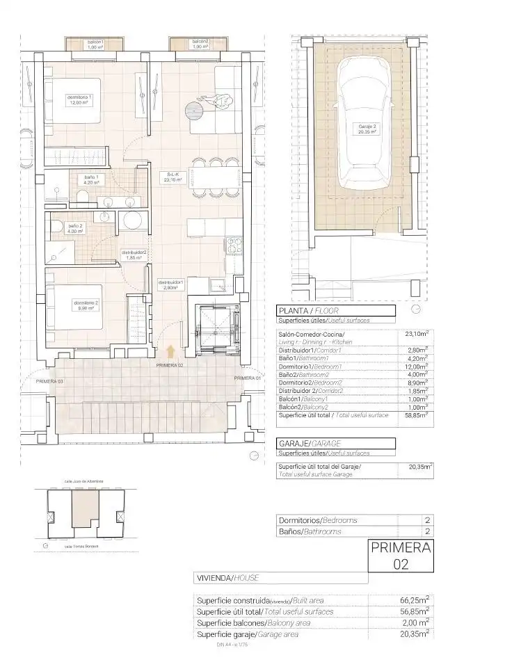 Flat with terrace for sale in Calle Calle Tomás Bordera, imagen 27