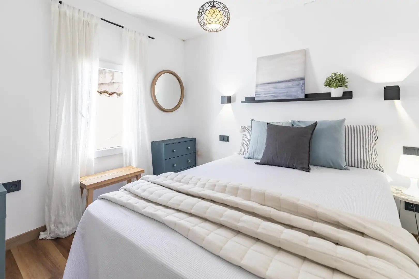 Habitación de Casa adosada en venta en Cullera con Aire acondicionado, Terraza y Trastero