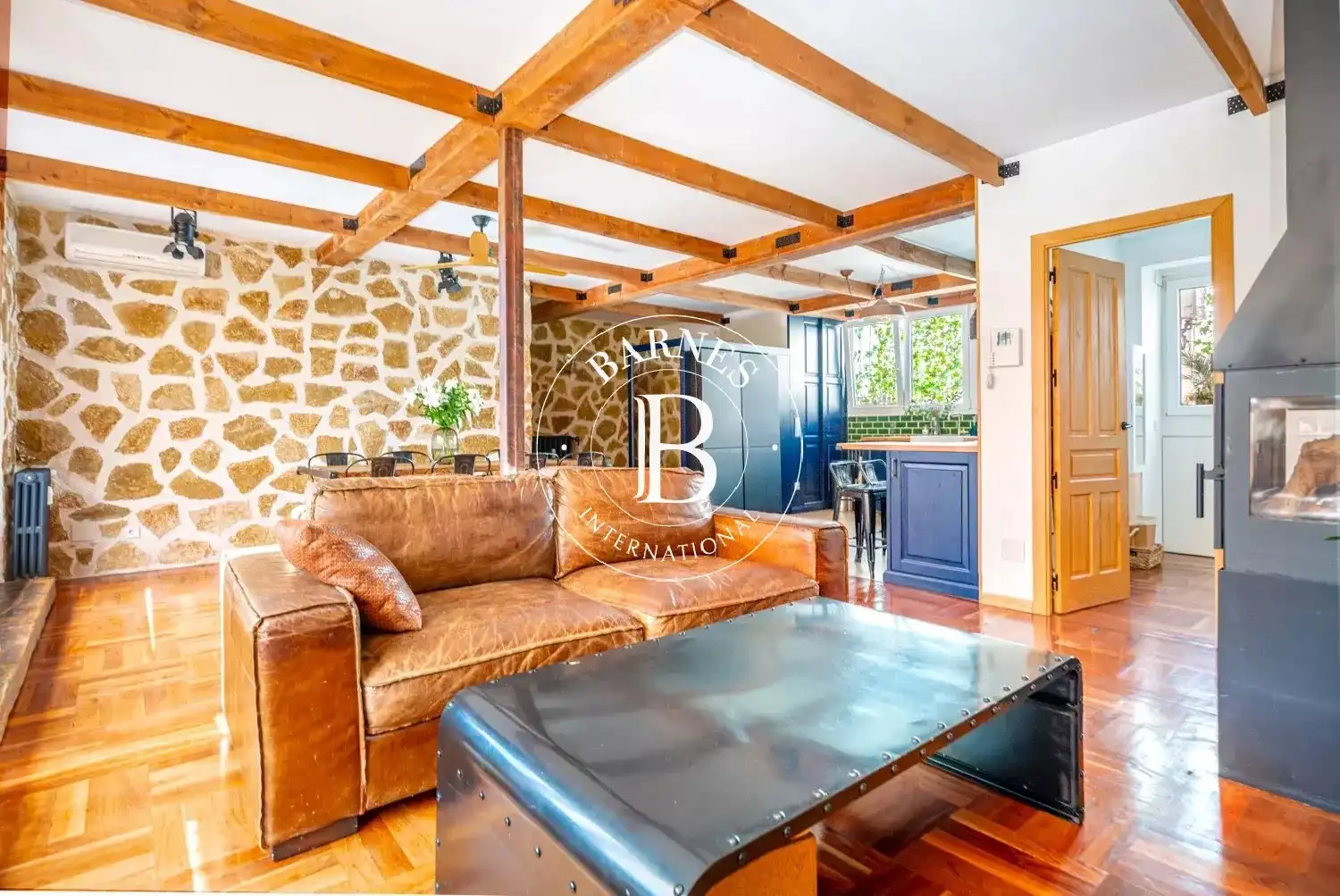 Sala d'estar de Àtic en venda en Madrid amb Aire condicionat, Calefacció i Terrassa