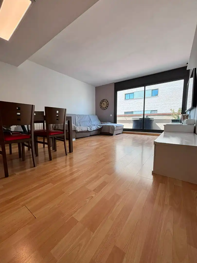 Sala de estar de Ático en venta en Badalona con Aire acondicionado, Calefacción y Trastero