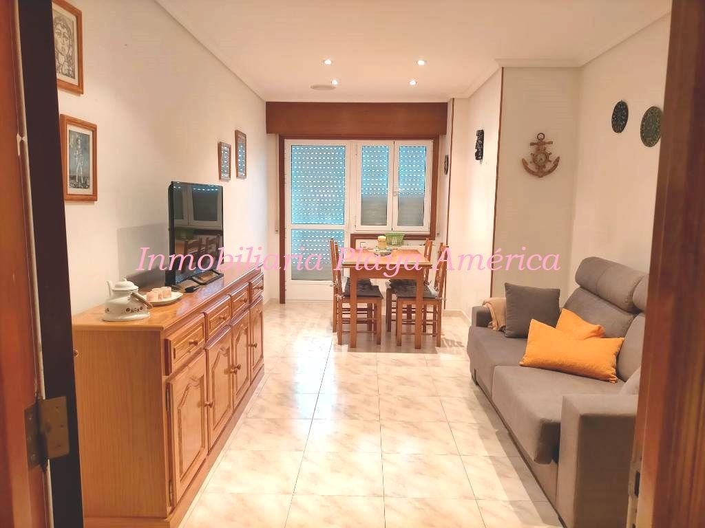 Living room of Flat to rent in Nigrán  with Furnished, Oven and Washing machine