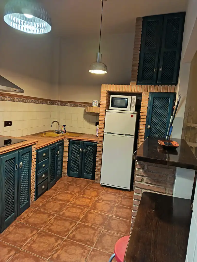 Kitchen of Flat for rent in Ronda  with Air Conditioner, Heating and Furnished
