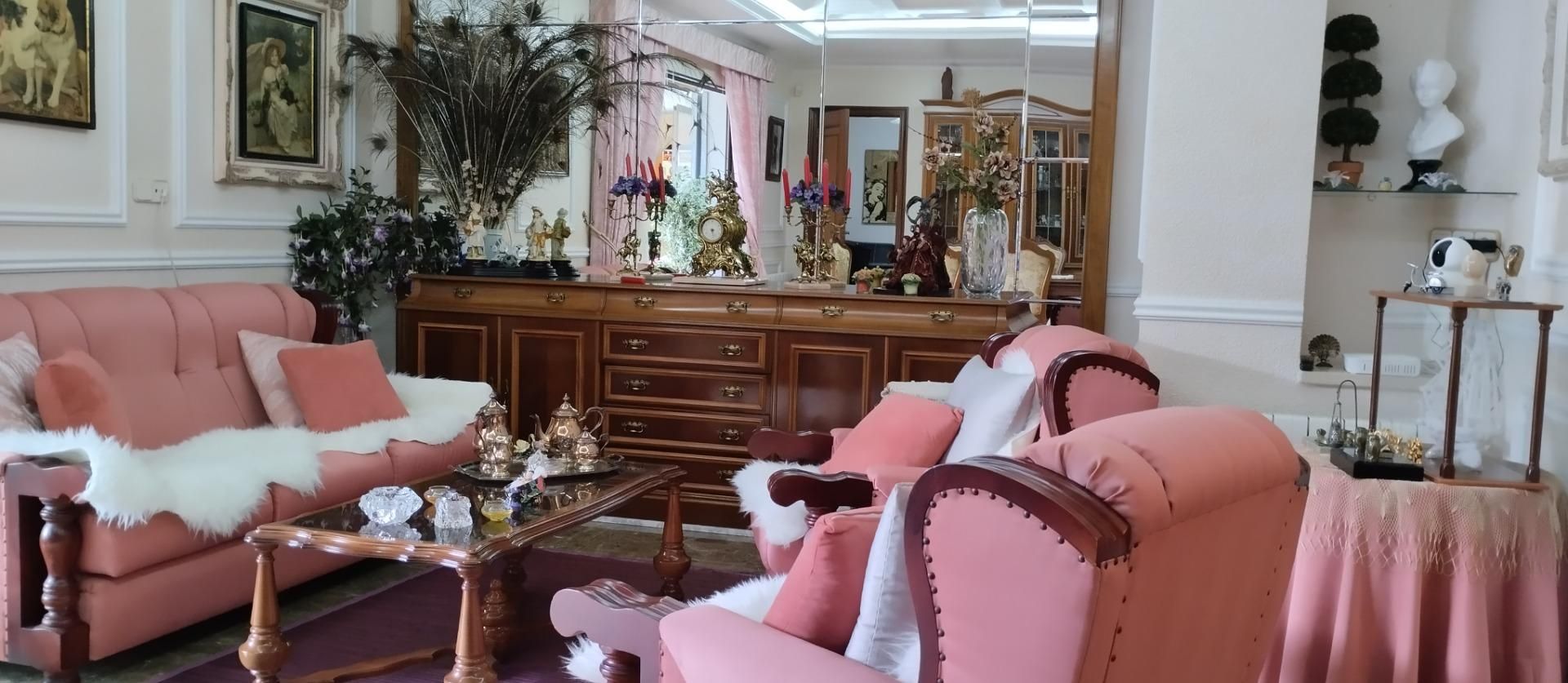 Sala de estar de Casa o chalet en venta en L'Atzúbia con Aire acondicionado, Terraza y Amueblado