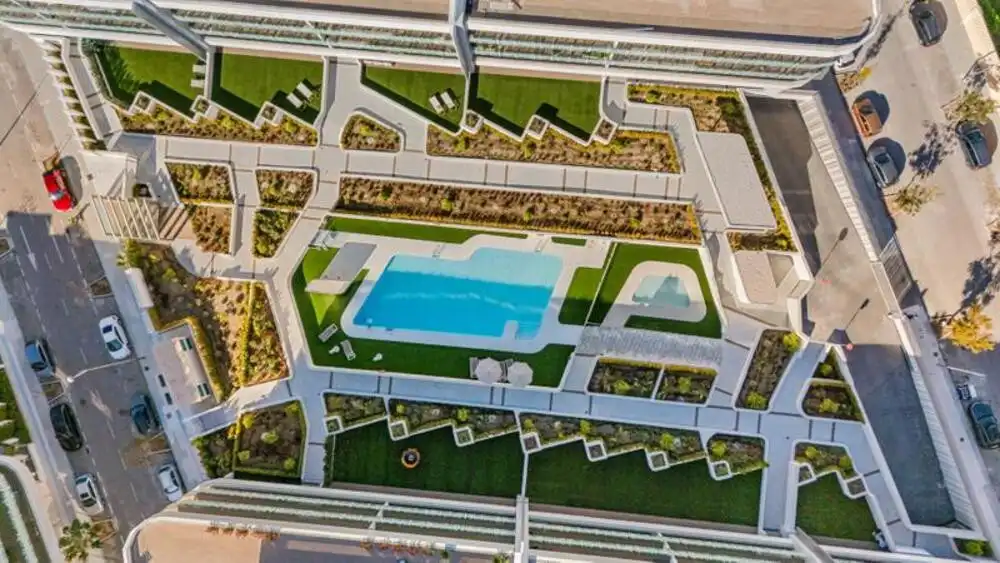 Swimming pool of Apartments for rent in Marbella  with Air Conditioner, Terrace and Storage room
