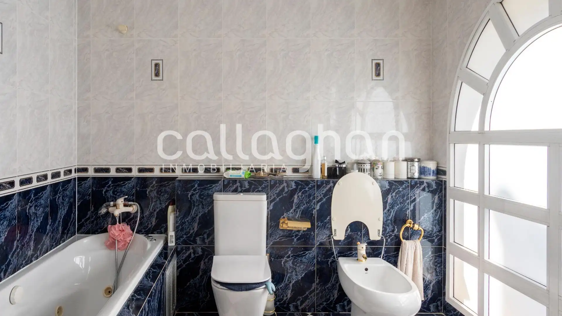 Baño de Casa o chalet en venta en Gandia con Aire acondicionado, Amueblado y Jacuzzi