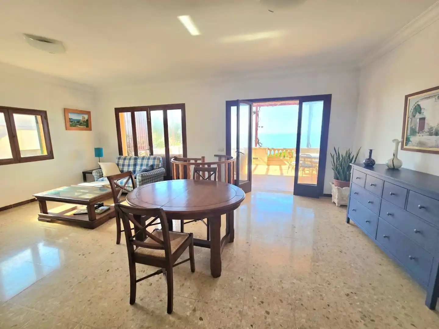 Menjador de Casa o xalet en venda en Banyalbufar amb Aire condicionat i Terrassa