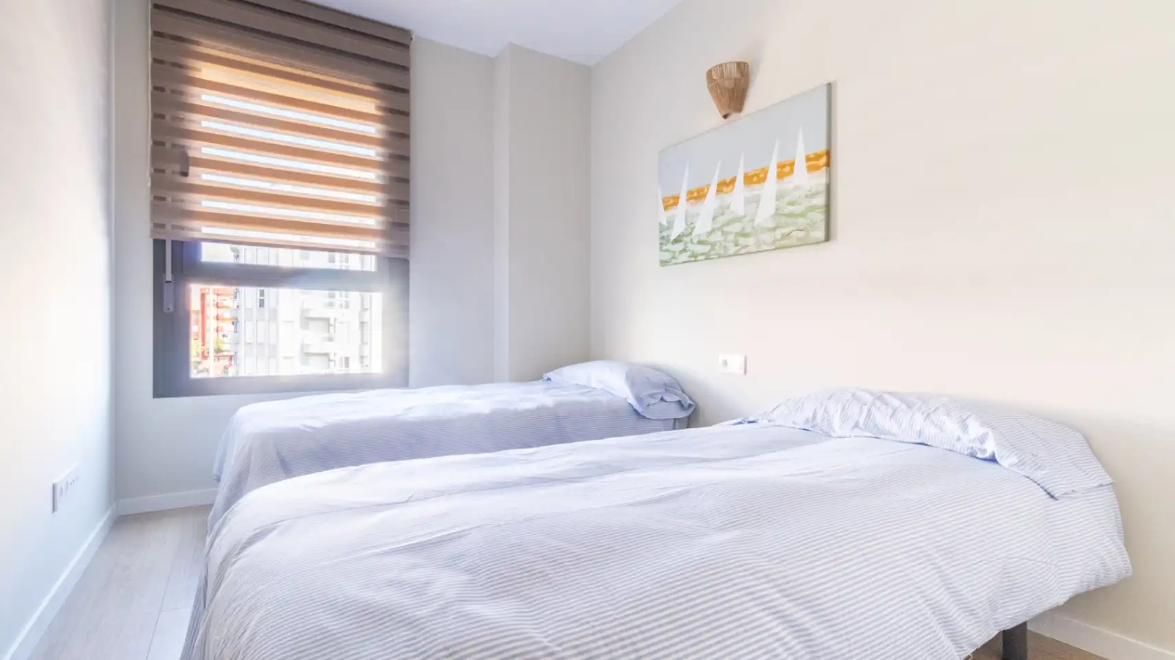 Bedroom of Flat for sale in Dénia  with Air Conditioner, Heating and Private garden