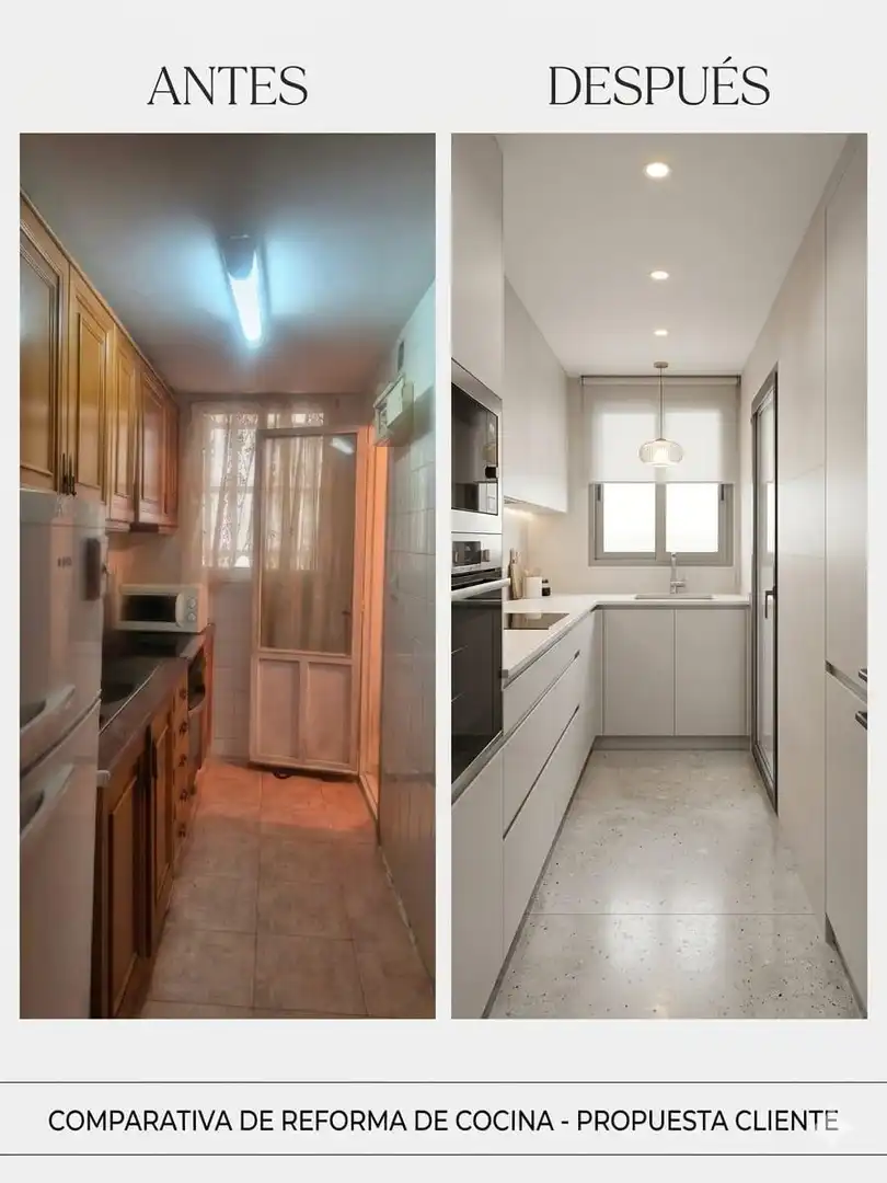 Cocina de Apartamento en venta en El Campello con Terraza y Trastero
