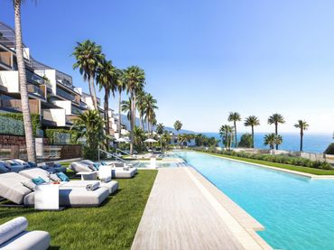 Apartamento con piscina en venta en Estepona Pueblo