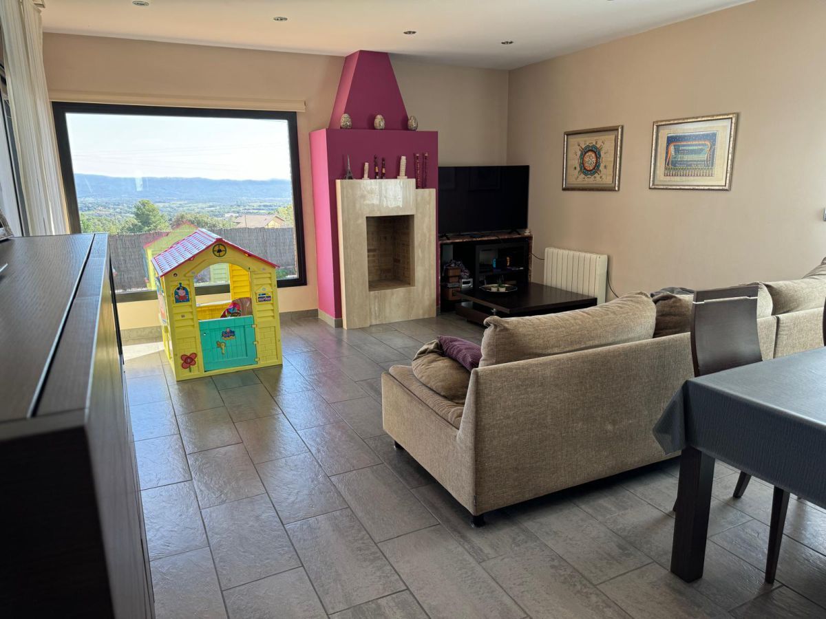 Living room of House or chalet for sale in Sant Pere de Vilamajor  with Air Conditioner, Terrace and Swimming Pool
