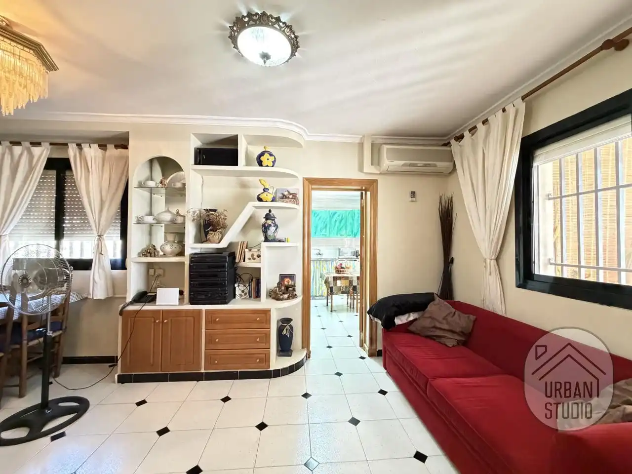 Living room of Houses for sale in Tibi  with Air Conditioner, Heating and Private garden