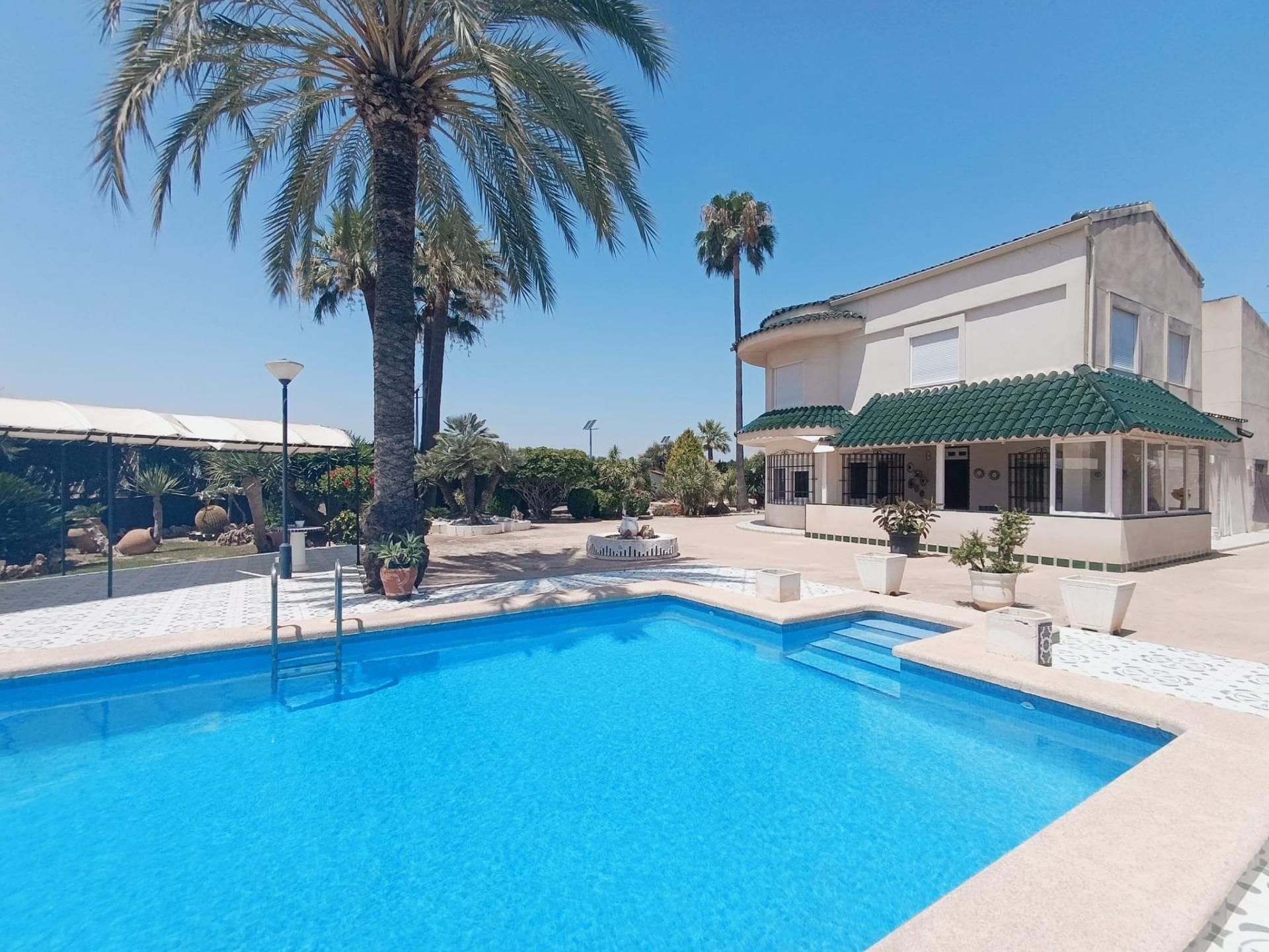 Swimming pool of House or chalet for sale in Elche / Elx  with Heating, Private garden and Terrace
