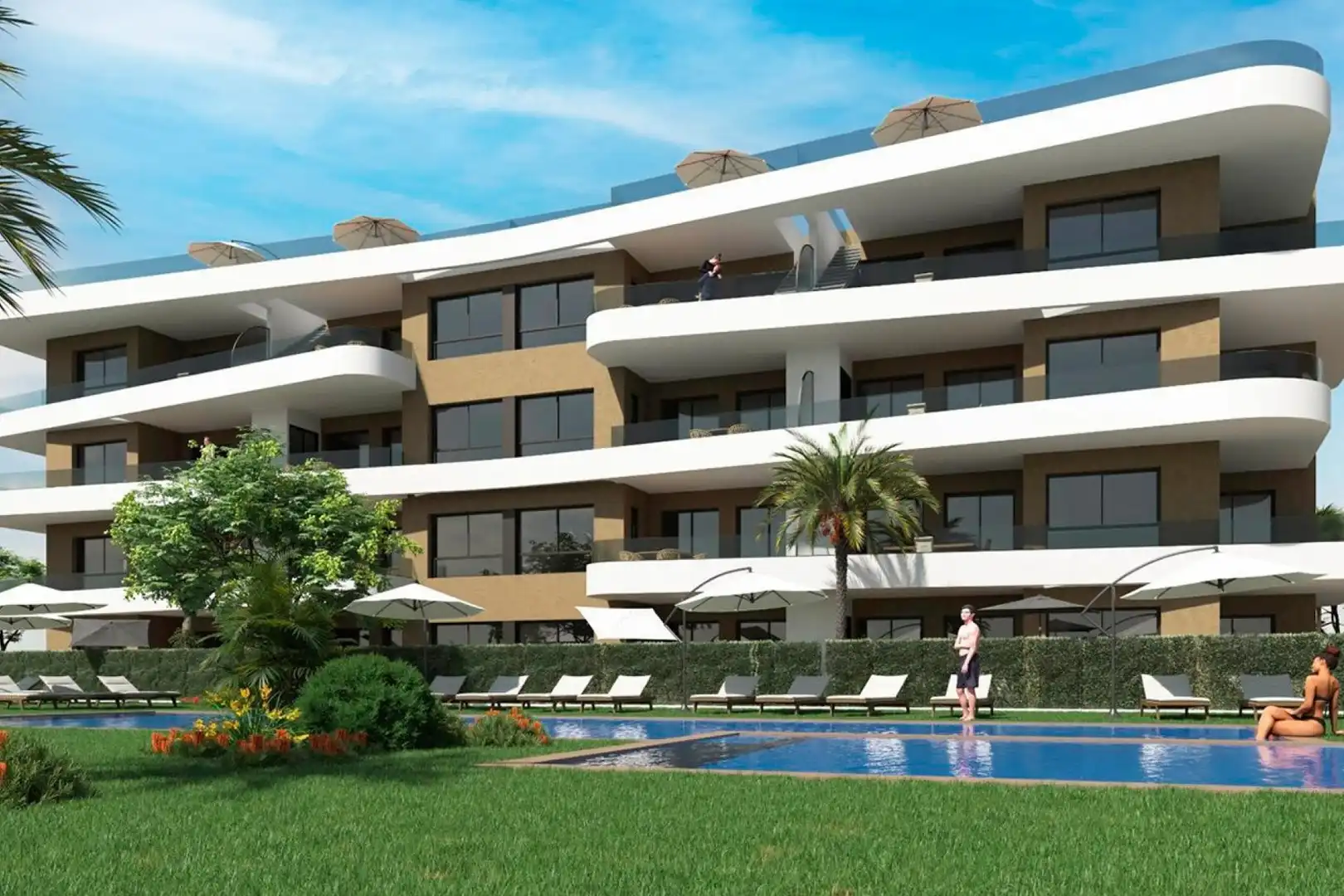 Penthouse mit Terrasse zum Verkauf in Punta Prima, imagen 2
