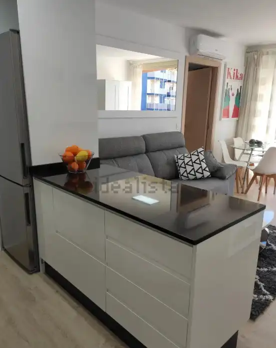 Küche von Wohnung zur Miete in La Pobla de Farnals mit Klimaanlage, Heizung und Terrasse