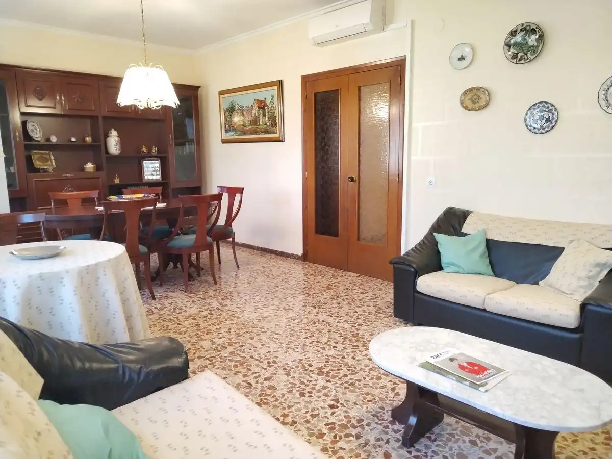 Living room of Houses for sale in Camarles  with Air Conditioner and Terrace