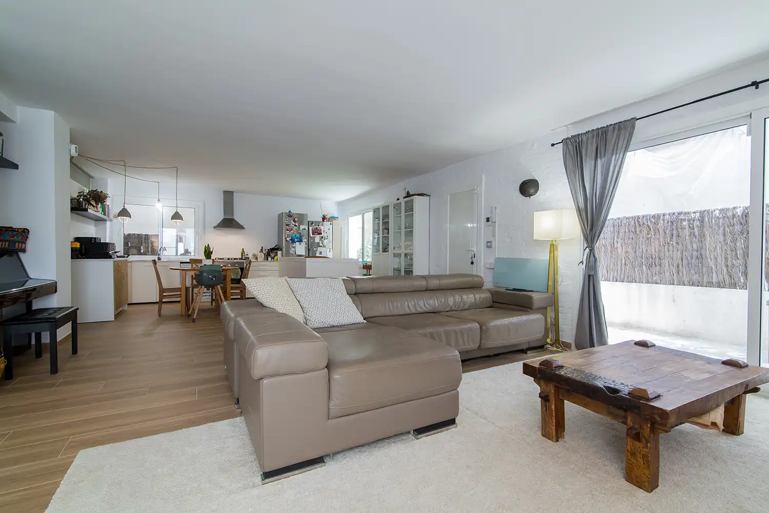Wohnzimmer von Wohnung zum Verkauf in Caldes d'Estrac mit Privatgarten, Terrasse und Balkon