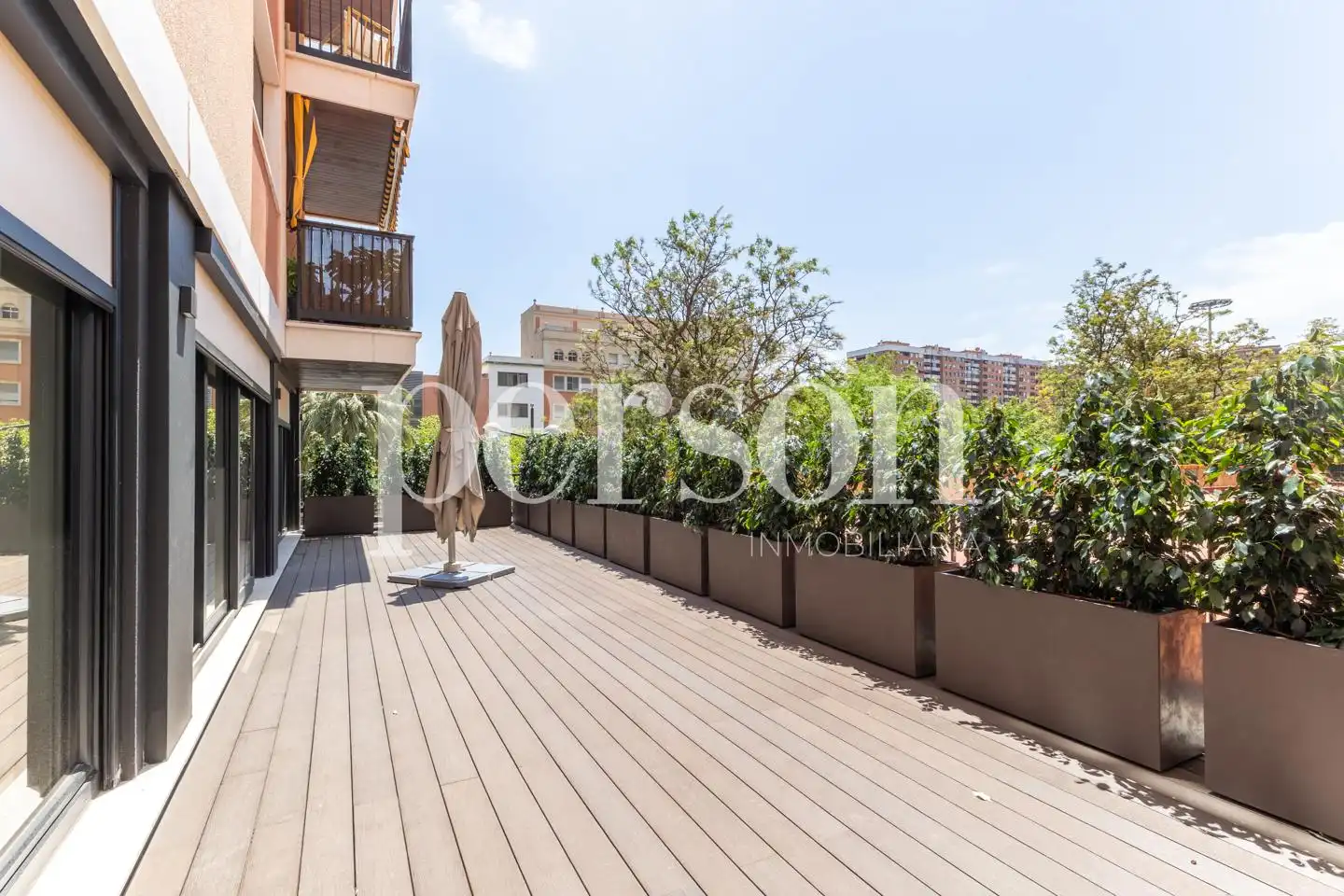 Terraza de Piso en venta en Valencia con Aire acondicionado, Jardín privado y Terraza