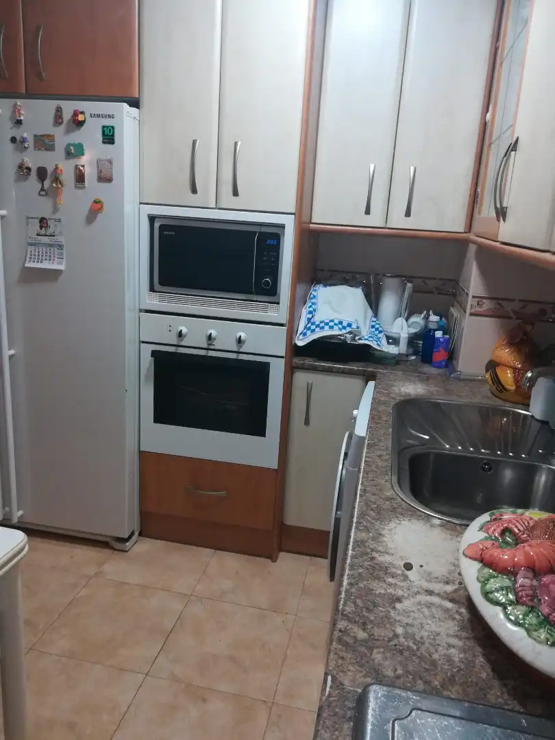 Kitchen of Flat for sale in Móstoles  with Heating, Parquet flooring and Terrace