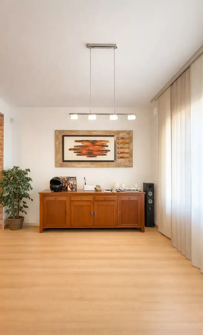 Sala d'estar de Casa o xalet en venda en Sant Cugat del Vallès amb Calefacció, Jardí privat i Terrassa