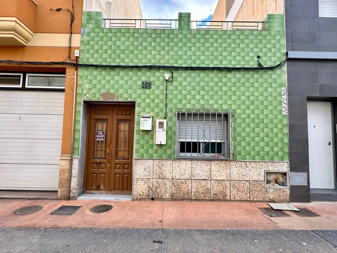 Vista exterior de Casa o xalet en venda en Almería