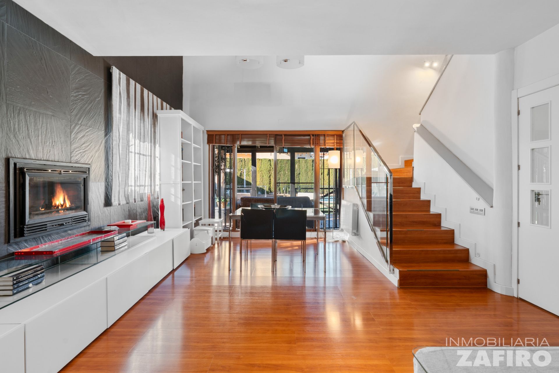 Sala de estar de Casa o chalet en venta en Cúllar Vega con Calefacción, Jardín privado y Parquet