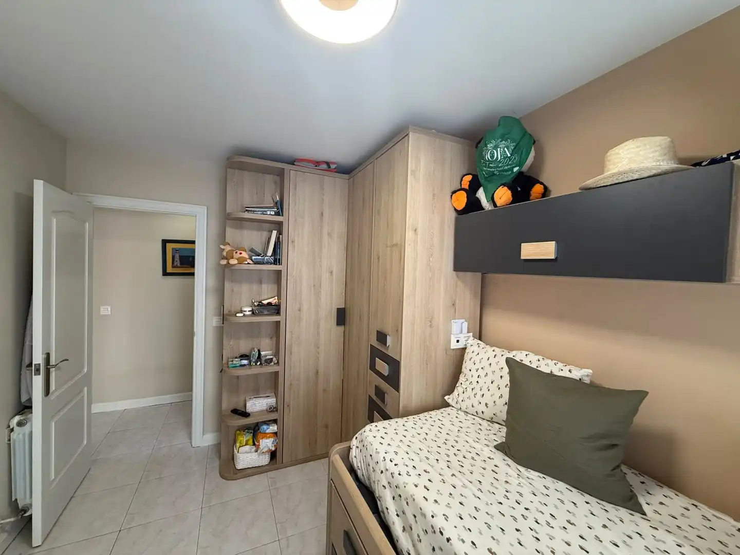 Schlafzimmer von Wohnung zum Verkauf in Noja mit Heizung, Terrasse und Abstellraum